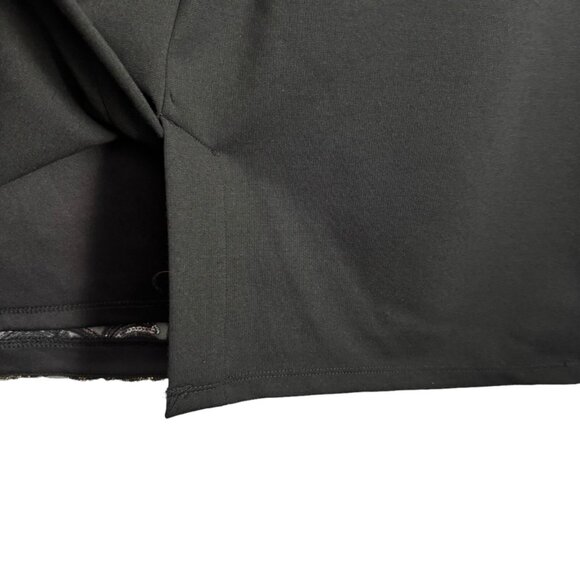 Cato Woman Size 18/20 W Black & Gold Sequined Skirt. - Picture 3 of 12